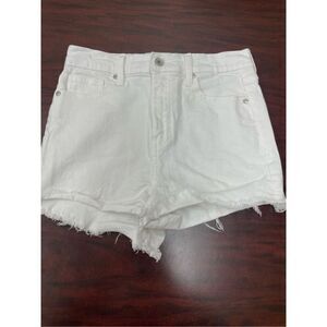 Kendall & Kylie The Drifter High Rise White Shorts Size 5/27